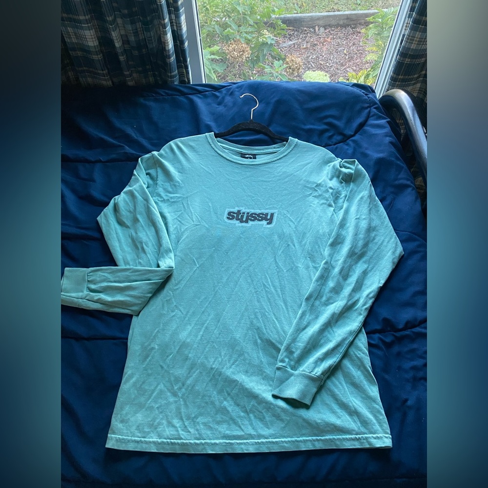 Stussy Winter Green Long Sleeve T-Shirt
